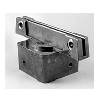 Street Name Sign Bracket for Mounting a Street Name Sign on a 2-Inch Square Post - Regular Length 