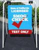 Portable Suspended Sign Holder -  Fits Signs up to 24x30 size