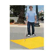 ADA Truncated Dome Bump Pads - 2x2 - Surface Mount (Retrofit)