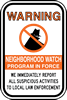 Buy Boris the Bad Buy Neighborhood Watch Window Decals, Static Cling Lables - 4x6