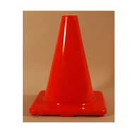 Buy Traffic Safety Cones: 3 Pack of 12-Inch Bright Orange Traffic Safety Cones