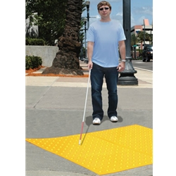 ADA Truncated Dome Bump Pads - 2x5- Cast In Place Mounting Style