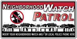 Click here to view larger image Custom - Crime Watch Rico the Robber Magnetic Car Door Sign - 24x12