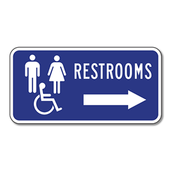 Bathroom Signs Ada ada unisex restroom direction sign -with/out arrows | stopsignsandmore Bathroom Signs Ada ada unisex restroom direction sign -with/out arrows | stopsignsandmore