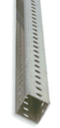 Click here to view larger image 8-Foot Galvanized Steel Signpost - 1.75-Inch SQUARE Sign Post with predrilled holes