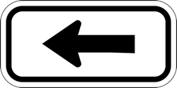Click here to view larger image Reflective Arrow Signs - 12x6 - Reflective Rust-Free heavy Gauge Aluminum Arrow Signs for Parking Lots and More
