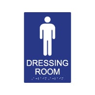 ADA Mens Dressing Room Sign - 6x9