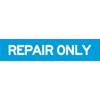 Repair  Only Self-Adhesive Labels - 24x5.25 - Package of 2 Labels - Apply these self-adhesive Repair Only Labels to 24x30 Smog Check Station signs