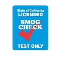 California SMOG Check Test Only Sign - Double-Faced - 24x30