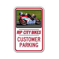 FULL COLOR 12x18 Custom Parking Signs - Constructed with Reflective Rust-Free Heavy Gauge Aluminum and Rated for at least 7 Years of No-Fade Outdoor Service