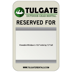 Custom Parking Sign with Large Changeable Name Holding Slot - 12x18 - Reflective Rust-Free Heavy Gauge Aluminum - No Extra Charge for Full Digital Color