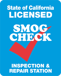 CALIFORNIA SMOG CHECK INSPECTION AND REPAIR STATION Sign - Single-Faced