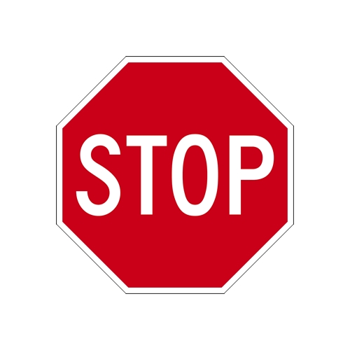 Standard MUTCD Stop Sign Design