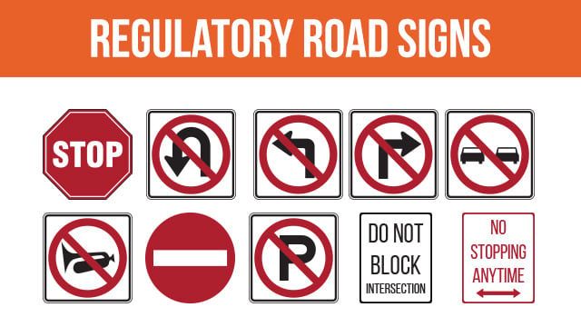 Ignore These Common Warning & Regulatory Traffic Signs At Your Own Risk