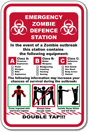 zombie defense station