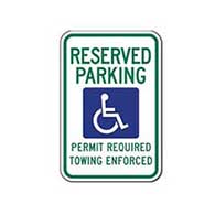 Handicap Parking - State Signs