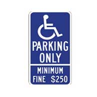 Handicap Parking - State Signs