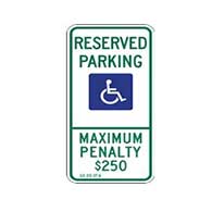 Handicap Parking - State Signs