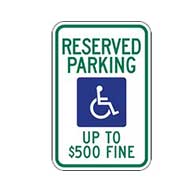 Handicap Parking - State Signs