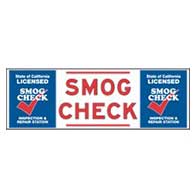 California SMOG CHECK Banner - Inspection And Repair Station - 72x24