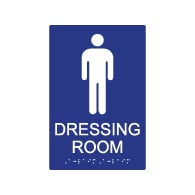 ADA Mens Dressing Room Sign - 6x9