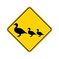 Duck Crossing Road Sign - 24x24