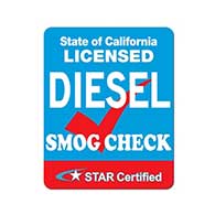 Diesel SMOG Check STAR Certified Station Sign - Single-Faced - 24x30