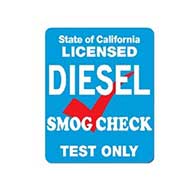 Diesel SMOG Check STAR Certified Station Sign - Single-Faced - 24x30