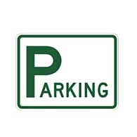 Parking Lot Signs with No Arrows - 24x18 - Reflective Rust-Free Heavy Gauge Aluminum