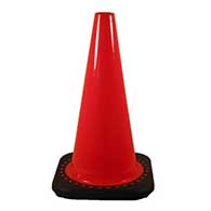 Traffic Cones in Stock for Fast Shipping: 3-Pack of 18-Inch Traffic Safety Cones