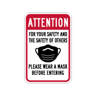 High Quality American Made COVID-19 Public Health Safety Signs available online for fast shipping with StopSignsAndMore! Fill all of your safety signage needs with us today!