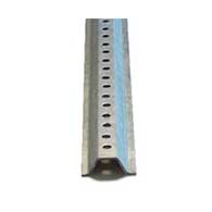 6-Foot Galvanized U-Channel Sign Posts - Medium Gauge