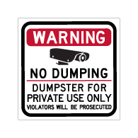 thumbnail image 2 of 3x Magnetic Reflective Security Signs - Custom Wording Available - UK Made 2 of 5
