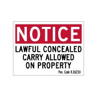 California SB2 Concealed Carry Authorization - 8x6 - Non-Reflective Window Decal
