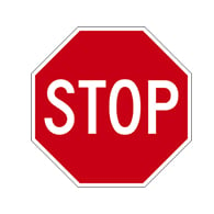 18x18 STOP Signs- High Intensity Prismatic Reflective R1-1 STOP Signs on Heavy Gauge (.080) Aluminum