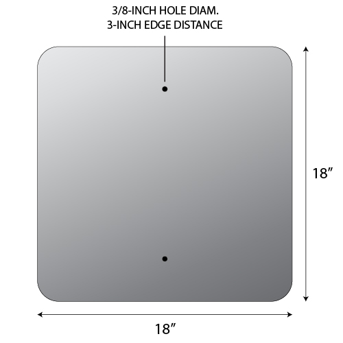 Warnschild 'Keine Haftung Für Diebstahl Oder Beschädigung' – 30,5x45,7 Cm, Reflektierend, Rot/weiß