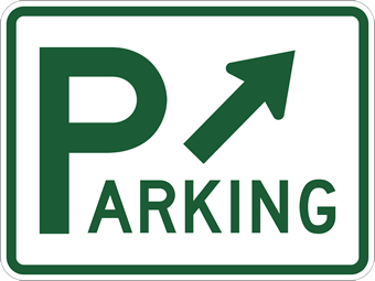 parking garage signs