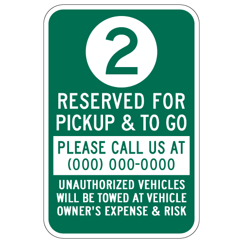 Resident Parking Signs Sign | Resident Parking Only All Visitors Must Use Deated Visitors Parking Area | 12 X 18 | Sigo Signs | Made In USA - View #6