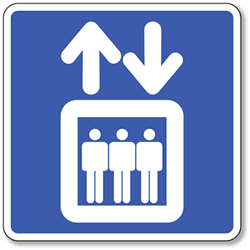 Elevator sign deals