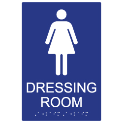 ADA Womens Dressing Room Sign - 6x9