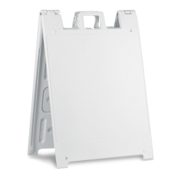 Portable Two-Sided A-Frame Sign Holders - Fits Signs Up To 24X24