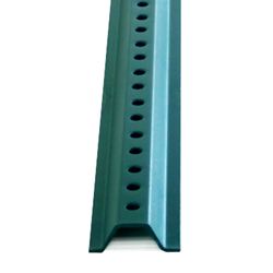 6-Foot Green U-Channel Sign Posts - Medium Gauge (1.2LBS/FT)