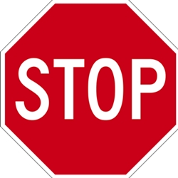 Stop Signs for Sale - 36x36 Diamond Grade Reflective Stop Sign