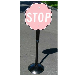 20-Pound Movable Cast-Iron Sign Post, Base, and Hardware on Sale for Just $99.00 with Free Shipping