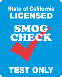 California SMOG Check Test Only Sign - Double-Faced - 24x30