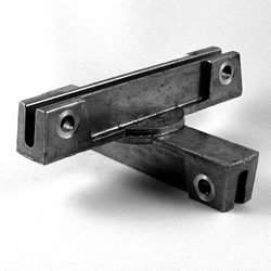Buy Street Name Sign Hardware -- Crosspiece Bracket for Mounting One Street Name Sign on top of Another - Regular Length