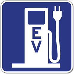 Electric Vehicle (D9-11B) Charging Station Sign- Product page